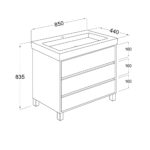 Plano MARE DE PIE 3C NM