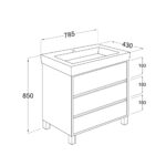 Plano NILO DE PIE 3C NM