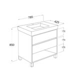 plano BAHIA DE PIE 2C1E