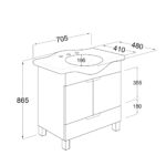 plano MB198 DE PIE 2P1C