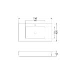 plano lavatorio BAHIA